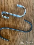 img 1 attached to Organize With Ease: YourGift 28 Pack Heavy Duty S Hooks For Kitchen, Bathroom, Bedroom, And Office review by Jon Russell