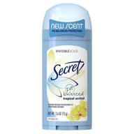 secret invisible tropical antiperspirant deodorant logo