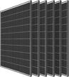 renogy monocrystalline 320w 24v solar panel kit - ideal for off-grid rvs, boats, sheds, farms, homes, and commercial buildings - includes 6 panels for efficient energy production logo