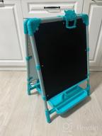 img 1 attached to Adjustable Height Double-Sided Children's Retro Easel - Size 755 × 516 × 70 mm review by Agata Skibiska ᠌