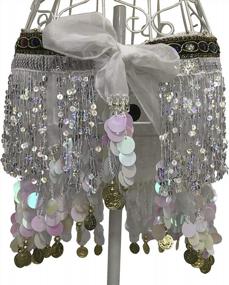 img 1 attached to 🔥 Женская пляжная юбка для танца живота MUNAFIE для фестивальной одежды