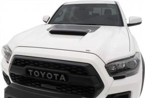img 1 attached to Auto Ventshade [AVS] Low Profile Hood Protector In Super White For 2019-2023 Toyota Tacoma