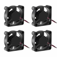 keep your devices cool with dorhea 5v dc brushless cooling fans - 4 pack for 3d printers, hotends, cpus and humidifiers logo