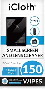 img 4 attached to 🧻 iCloth Lens Cleaning Wipes - 150 Safe & Streak-Free Wipes for All Screens, Electronics & Glasses