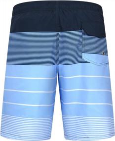 img 3 attached to APTRO Men'S Swim Trunks Quick Dry Bathing Suit 9" Big & Tall Board Shorts Swimsuit With Mesh Lining And Pockets