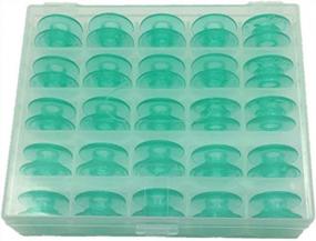 img 3 attached to 25-Pack Green Bobbins #4125615-45#4123078-G For Viking Designer Platinum Lily Series By YEQIN