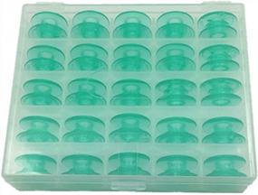 img 1 attached to 25-Pack Green Bobbins #4125615-45#4123078-G For Viking Designer Platinum Lily Series By YEQIN