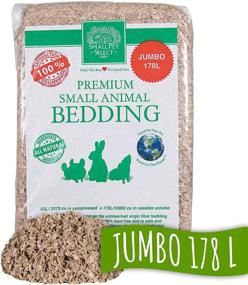img 4 attached to Organic Paper Bedding for Small Pets - Small Pet Select's Natural Choice