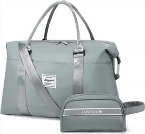 img 4 attached to Travel In Style With LOVEVOOK'S Versatile Weekender Bag For Women