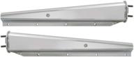 🚗 gg grand general 30585: chrome plated spring loaded straight mud flap hanger with 2" bolt centre логотип