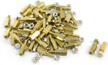 50pcs m3x6mm male to female brass pillar standoff spacer screw nuts, 16mm total length logo