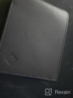 img 1 attached to Kolossus Wallet For Men, Full Grain Leather, Minimalist Slim, RFID Blocking, Billfold With 6 Card Slots (Brown) review by Alejandro Silem