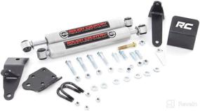 img 2 attached to 🔧 Enhanced Performance Upgrade: Rough Country N3 Dual Steering Stabilizer Kit for 2003-2012 Ram 2500/3500 4WD - 8749530