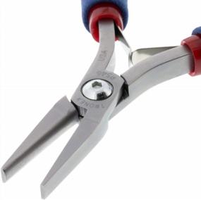 img 4 attached to Pliers – Tronex Half Flat, Half Round Nose Pliers (Standard Handle) • P546
