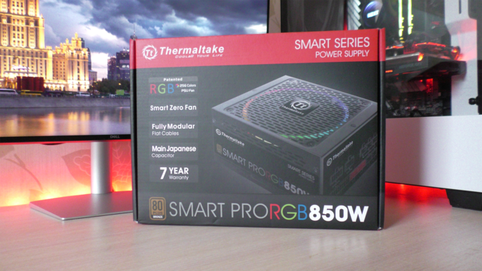 img 1 attached to Thermaltake Smart Pro RGB 850W 80+ Bronze Power Supply with Smart Zero Technology, 256-Color RGB Fan, Fully Modular Design, ATX 12V 2.4/EPS 12V 2.92, 7-Year Warranty - PS-SPR-0850FPCBUS-R review by Velizar Topalov ᠌