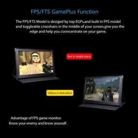 img 1 attached to 🖥️ G-STORY GS156UR: Portable FreeSync Eye Care Monitor with IPS, 15.6", 60Hz Certified