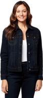 gloria vanderbilt womens amanda jacket women's clothing : coats, jackets & vests logo