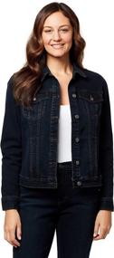 img 4 attached to Gloria Vanderbilt Womens Amanda Jacket Women's Clothing : Coats, Jackets & Vests