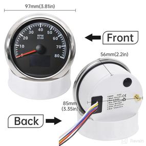 img 2 attached to ARTILAURA Tachometer Pressure Multifunction Tacometro