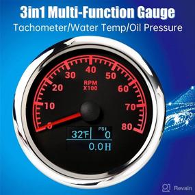 img 3 attached to ARTILAURA Tachometer Pressure Multifunction Tacometro