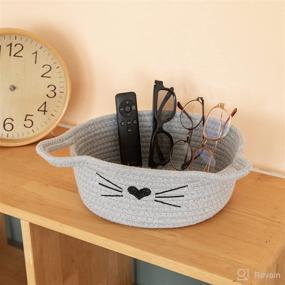 img 1 attached to 🏠 Nursery Kids' Home Store Organizer: Storage Baskets for Effective Nursery Furniture Organization