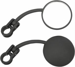 img 1 attached to 🔧 Effortless Fit: Emgo Easy Clamp-On Enduro Mirror Set 2064586 for Quick Installation