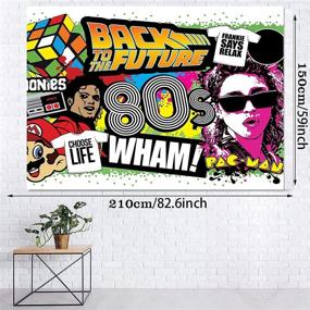 img 1 attached to Backdrop Graffiti Banner Background Decorations Event & Party Supplies
