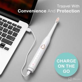 img 2 attached to 🪥 Advanced Waterproof Electric Toothbrush: Effortlessly Clean and Wash