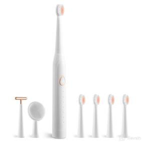 img 4 attached to 🪥 Advanced Waterproof Electric Toothbrush: Effortlessly Clean and Wash