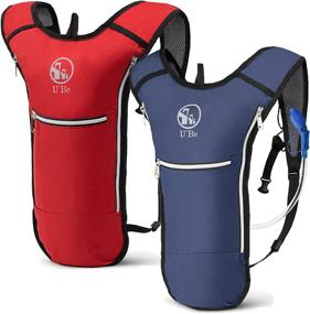 img 4 attached to 2Pack Hydration Backpack Water Bladder