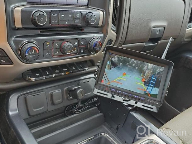 img 1 attached to HD Backup Camera System Kit With Monitor - ZEROXCLUB 9, Loop Recording, IR Night Vision Waterproof Camera W/ Safe Parking Lines For Bus, Semi-Truck, Trailer & RV (BY902A) review by Jeff Diaz