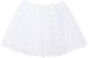 img 4 attached to My Lello Sparkle 3 Layer Ballerina Girls' Clothing : Skirts & Skorts