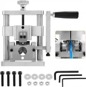 img 4 attached to BEAMNOVA Upgraded Mini Drill Powered Hand Crank Wire Stripper Manual Wire Stripping Machine For Scrap Copper 2Mm-20Mm / 0.079"-0.787" Diameter