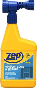 img 3 attached to 🧼 Zep Hose-End Outdoor Cleaner - 32 Ounces (Case of 2) U49910 - Ultimate Solution for Cleaning Outdoor Glass and Surfaces