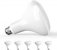 получите яркое и энергоэффективное освещение со светодиодными лампами amico 6 pack br40 — прожектор для банок с регулируемой яркостью — 3000k теплый белый — внесен в список ul логотип