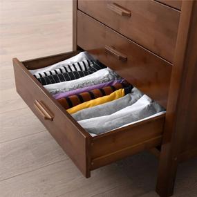 img 2 attached to Bamboo Bliss: Maydear'S 4-Drawer Chest For Stylish Storage In Any Room