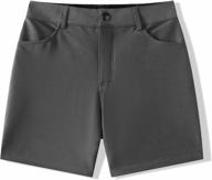 kids quick dry athletic shorts for boys, moisture wicking outdoor casuals logo
