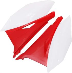 img 1 attached to Motorcycle Rear Side Panels ABS Plastic Frame For CRF230F 2020 Dirt Bike