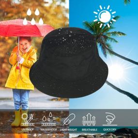 img 3 attached to XXL Quick Dry Bucket Hat - Waterproof & Lightweight Summer Sun Protection With Detachable Chin Strap