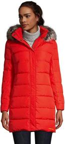 img 4 attached to Lands End Womens Winter Black Women's Clothing and Coats, Jackets & Vests