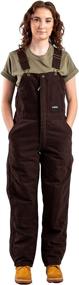 img 4 attached to Berne Womens Insulated Overalls Regular Women's Clothing ~ Jumpsuits, Rompers & Overalls