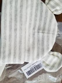 img 5 attached to Adorable Striped Newborn Hats With Bear Ears - Perfect For Preemies & Infants 0-6 Months