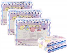 img 3 attached to Case Of 48 Large Rearz Lil' Monsters Adult Diapers For Improved Comfort And Protection