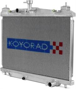 img 1 attached to RH020539N Koyo Radiator for Nissan 240SX V8 Swap and KA24 Turbo