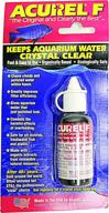 💧 acurel f water clarifier: ultra effective 1.06 fl.oz 25ml solution logo