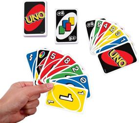 img 2 attached to UNO - Classic Colour & Number Matching Card Game with Customizable & Erasable Wild Cards - 112 Cards - Special Action Cards Included - Perfect Gift for Kids 7+ - W2087