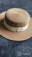 img 1 attached to Summer Protection: FURTALK Straw Beach Sun Hats For Women & Men - SPF UV, Packable Fedoras Boater Hat For Travel review by Angelia Marler