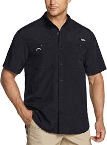 img 4 attached to TSLA Performance Fishing Breathable Recreation Men's Clothing ~ Shirts