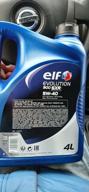 img 2 attached to Synthetic engine oil ELF Evolution 900 SXR 5W-40, 4 l, 1 piece review by Jnis Gailis ᠌