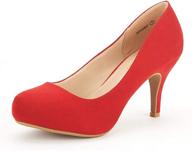 dream pairs stiletto platform women's shoes - pumps for versatile style logo